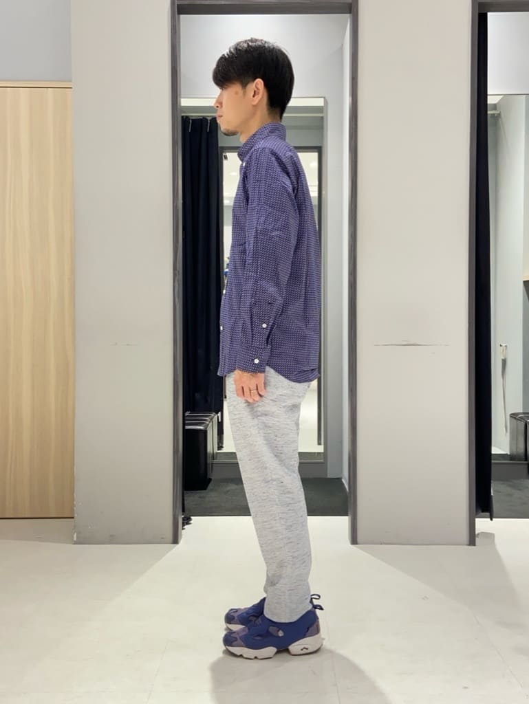 わいずみさんの「TAKEO KIKUCHI｜【尾州織】リネンブレンド メッシュパンツ」を使ったコーディネート