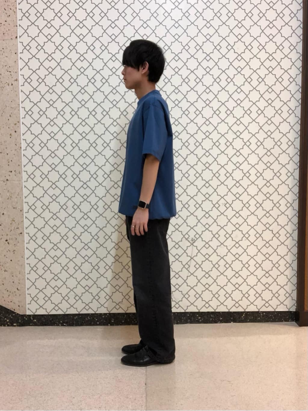 うっちーさんの「TAKEO KIKUCHI｜【抗菌防臭／5サイズ展開】ハイゲージポンチ Tシャツ」を使ったコーディネート