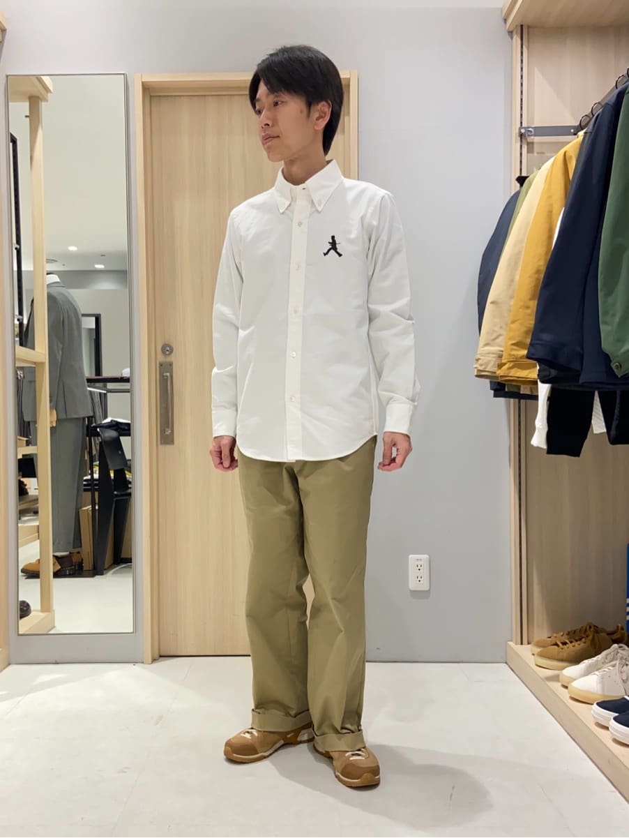 わいずみさんの「TAKEO KIKUCHI｜【撥水】ライトウェイト バックパック」を使ったコーディネート