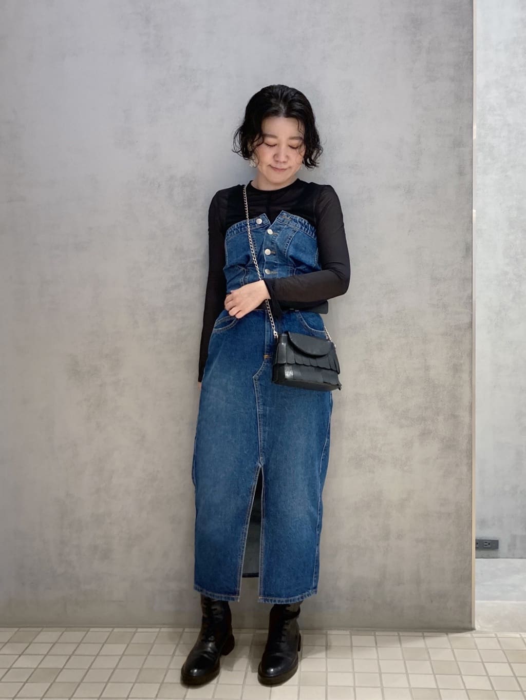 Cさんの「HIROKO HAYASHI｜チェーン付長財布用 ロングチェーン」を使ったコーディネート