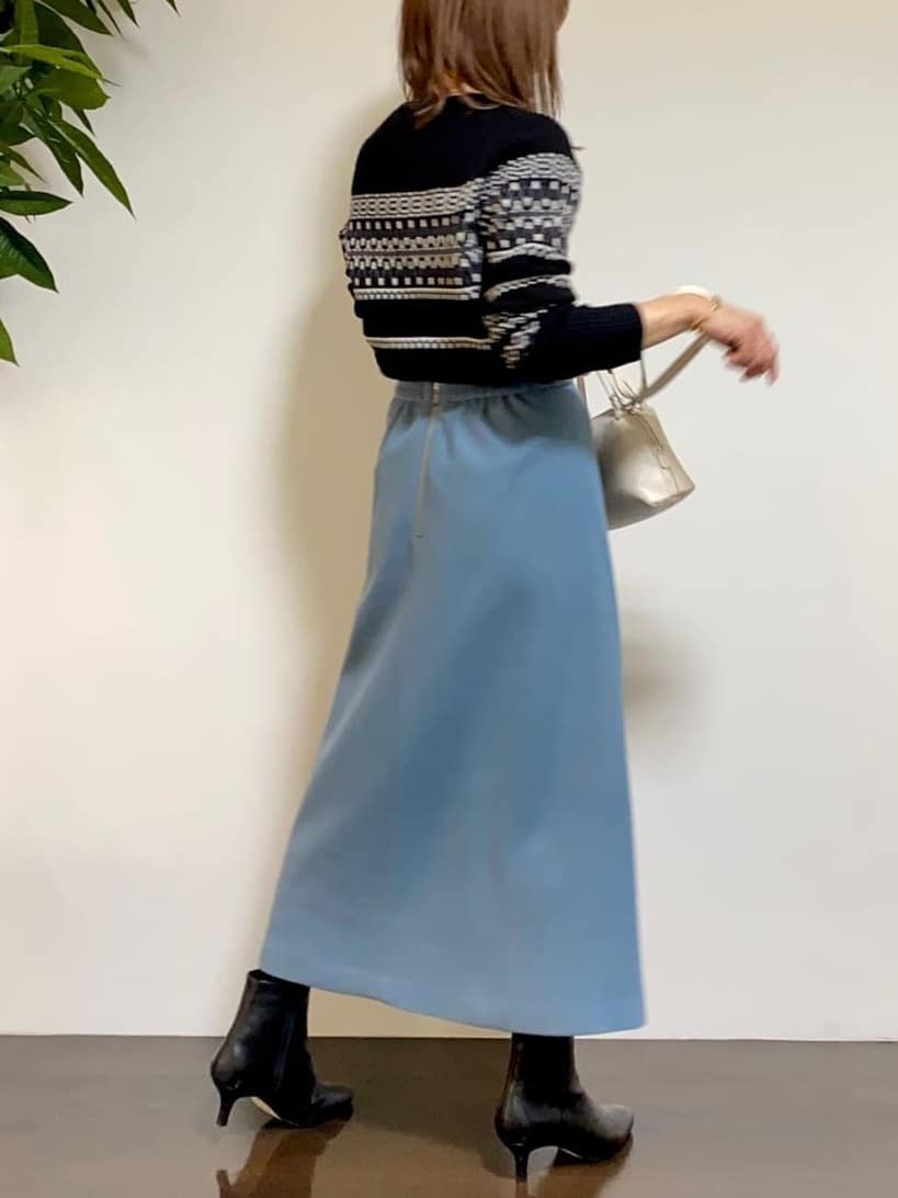tomoさんの「UNTITLED｜【日本製／2WAY衿】スタンドカラー ロングコート」を使ったコーディネート