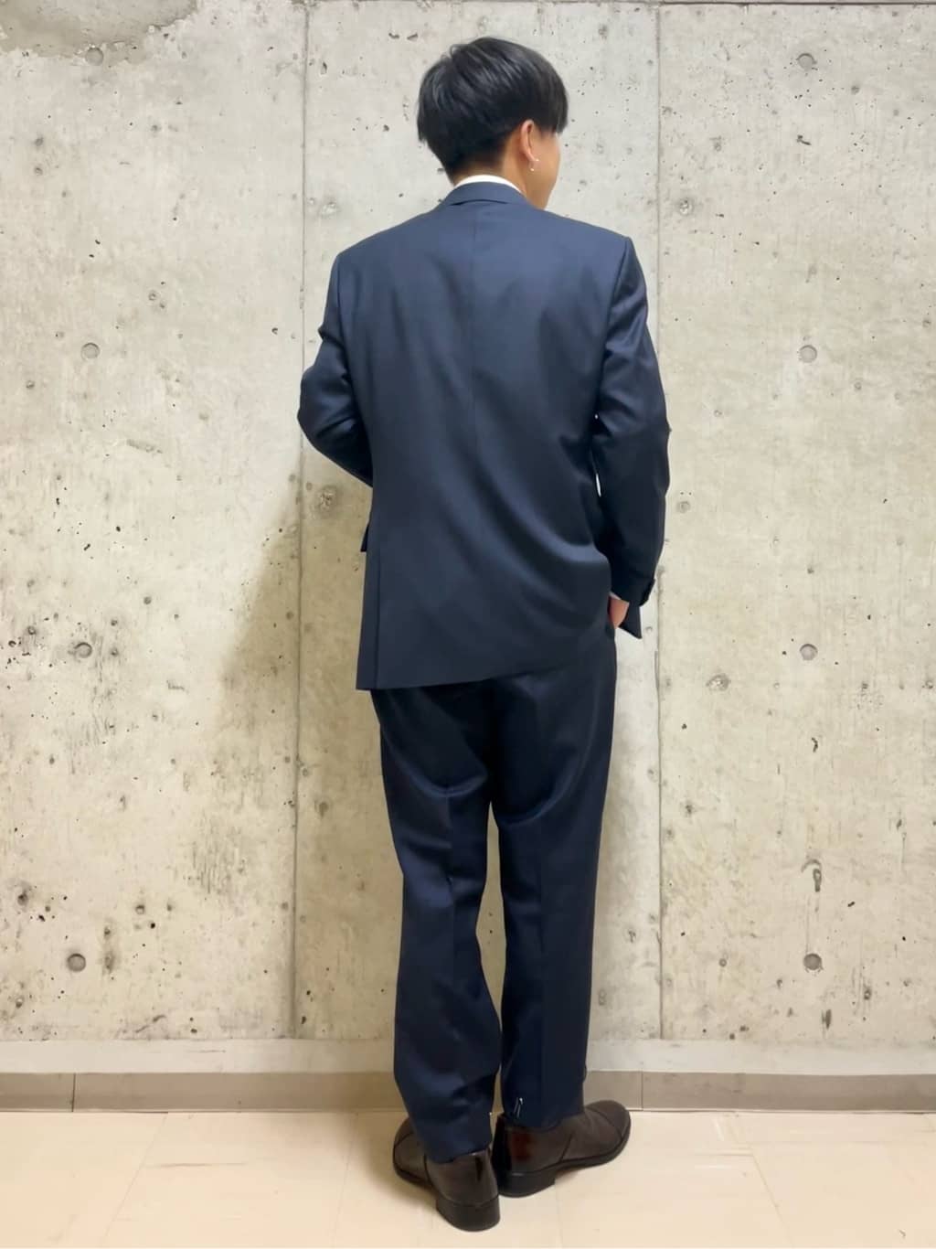 すずきさんの「TAKEO KIKUCHI｜【Made in JAPAN】番千鳥ウィンドペン柄 ネクタイ」を使ったコーディネート