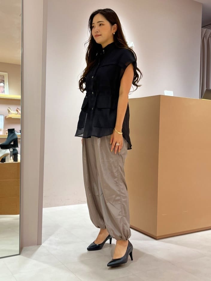 aya.oさんの「ESPERANZA｜12時間パンプスEveryDayPlane「約7.5cmヒール」」を使ったコーディネート
