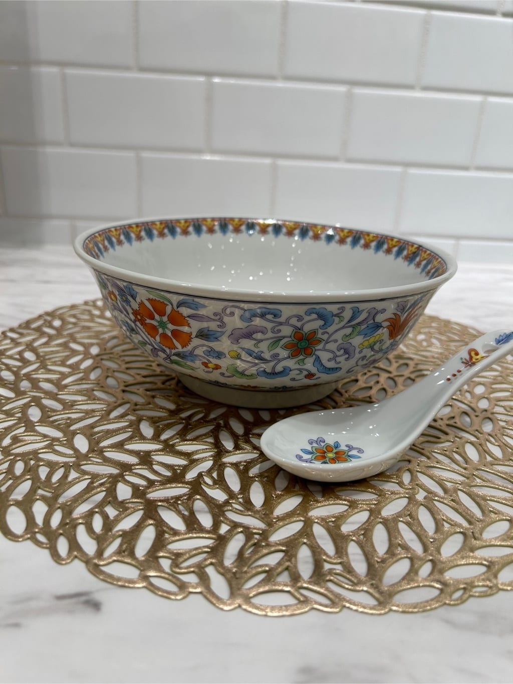 たかともさんの「212 KITCHEN STORE｜五彩牡丹 レンゲ」を使ったコーディネート