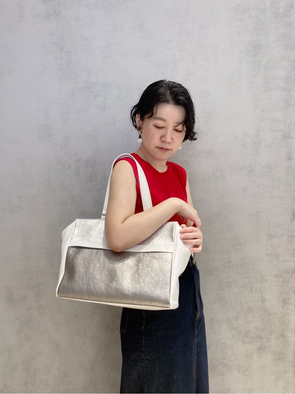 Cさんの「HIROKO HAYASHI｜FOGLIO（フォーリオ）ボストンバッグ」を使ったコーディネート