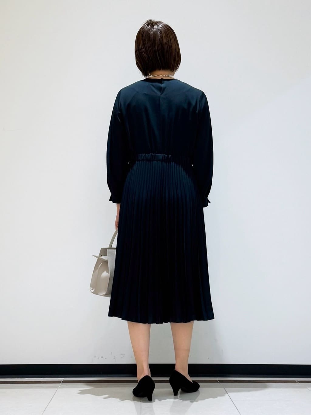 mikaさんの「INDIVI｜【マルチWAY】3点セットパール調ネックレス」を使ったコーディネート