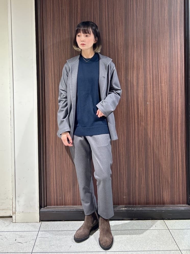 さやさんの「TAKEO KIKUCHI｜【DOWN FABRIC】ダウンファブリック スタンドカラーブルゾン」を使ったコーディネート