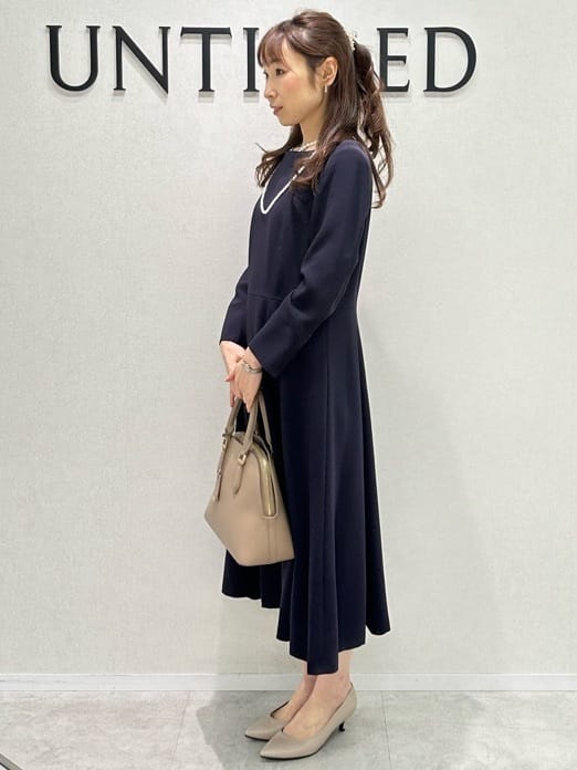 Miwaさんの「UNTITLED｜【日本製／2WAY衿】スタンドカラー ロングコート」を使ったコーディネート