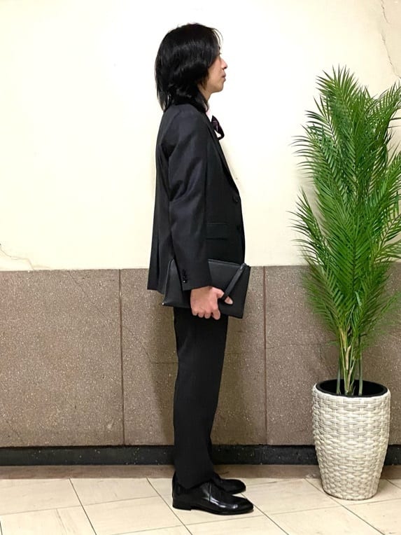 コバヤシさんの「TAKEO KIKUCHI｜【Made in JAPAN】番千鳥ウィンドペン柄 ネクタイ」を使ったコーディネート