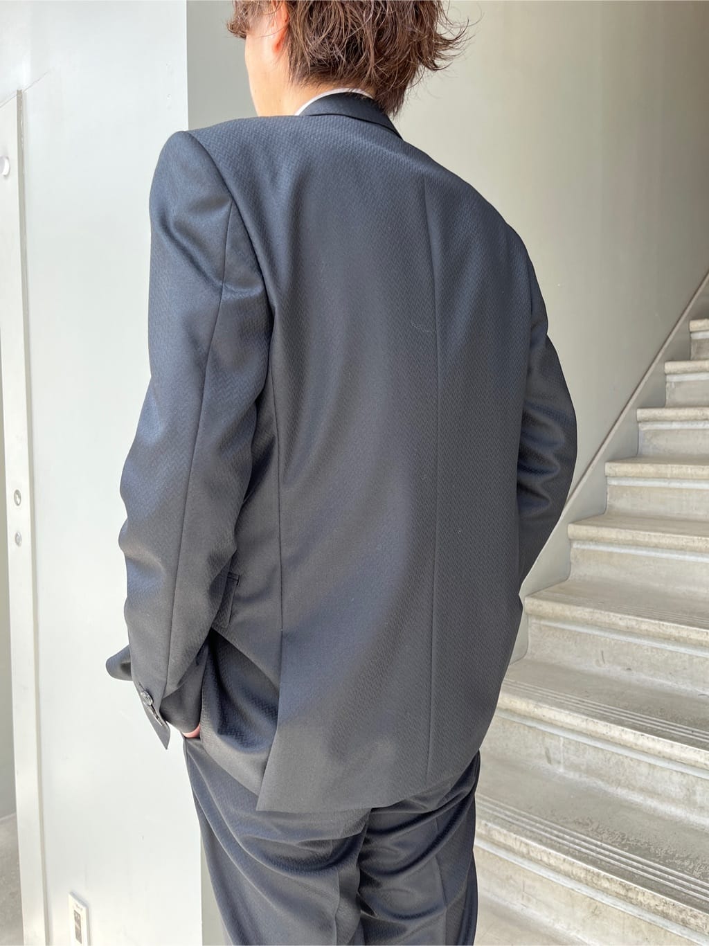 Shintaroさんの「TAKEO KIKUCHI｜【Made in JAPAN】矢絣（やがすり）スーツ／スリーピース対応」を使ったコーディネート