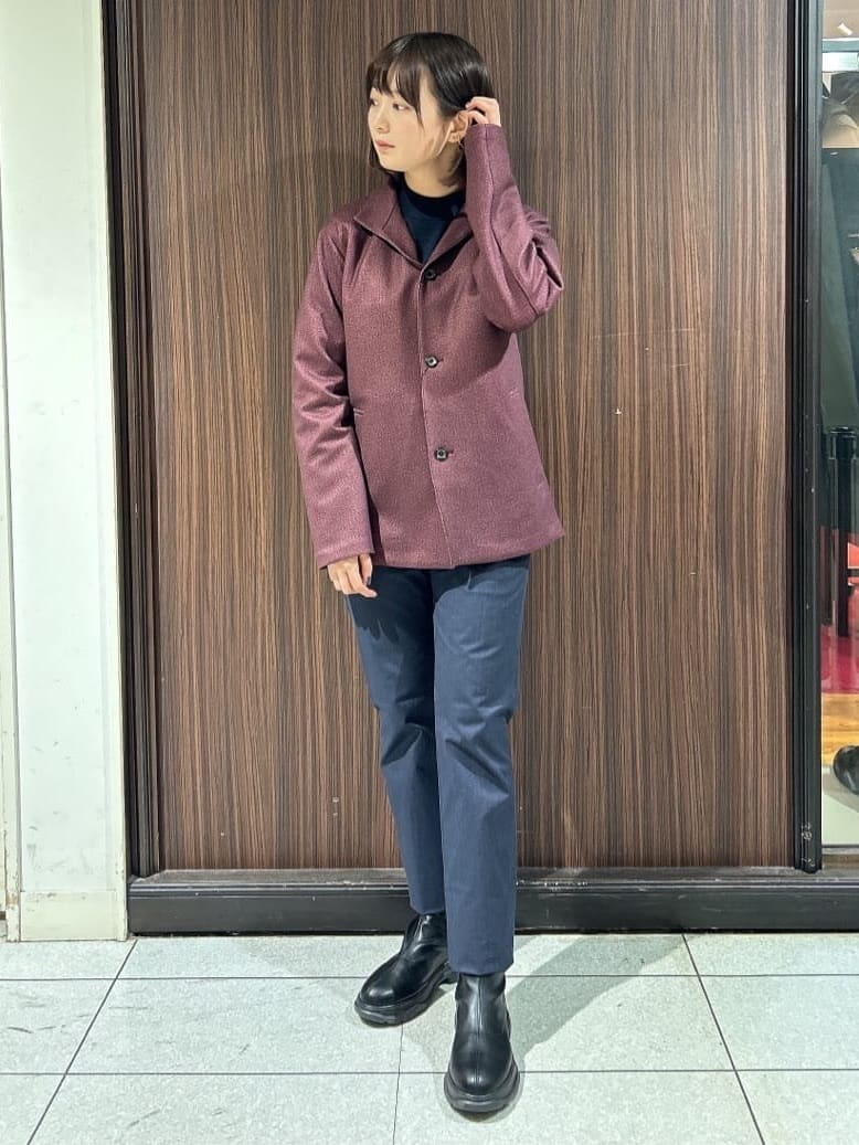 さやさんの「TAKEO KIKUCHI｜【DOWN FABRIC】ダウンファブリック スタンドカラーブルゾン」を使ったコーディネート