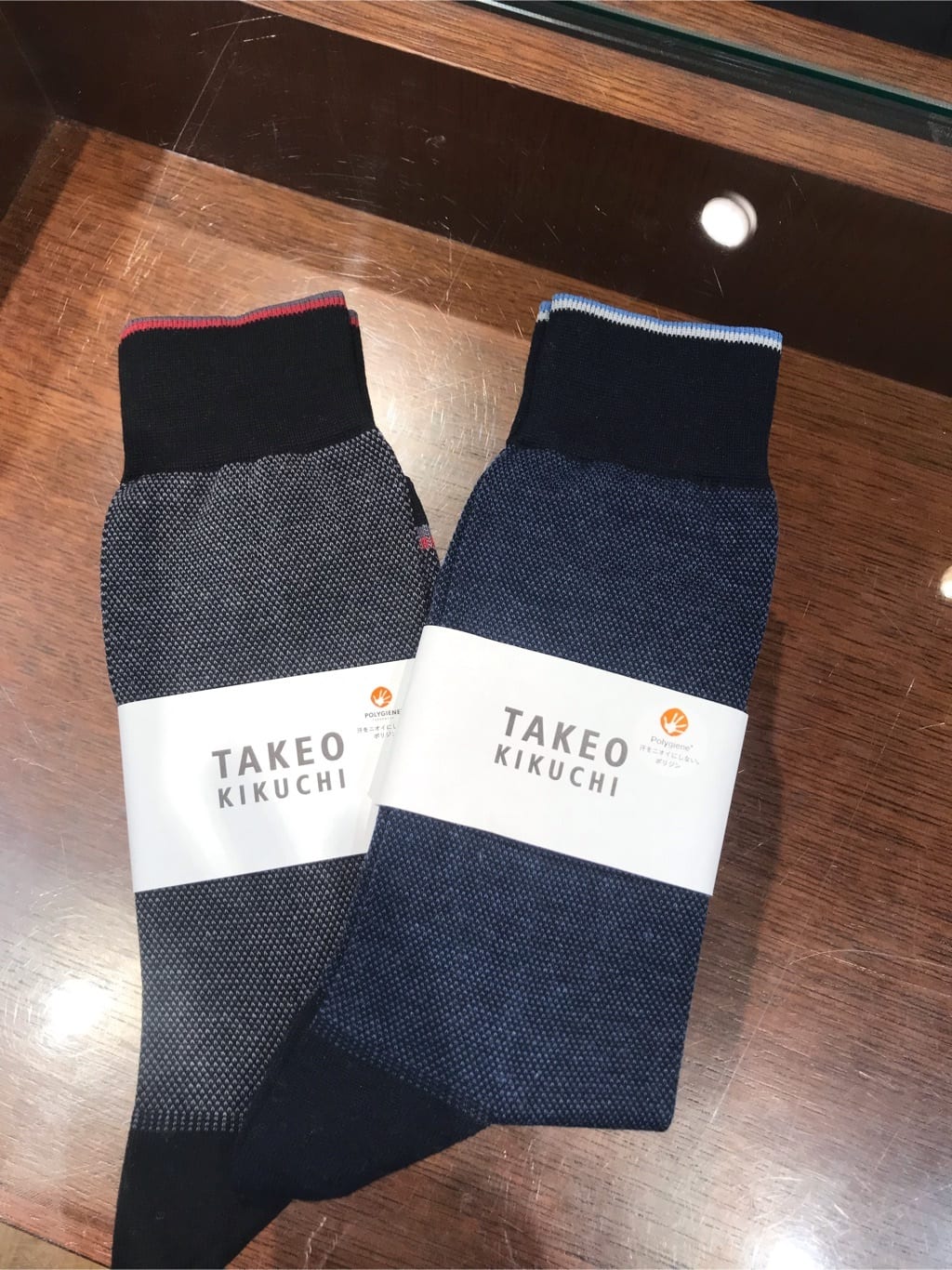 じゅんさんの「TAKEO KIKUCHI｜【抗菌防臭/日本製】バーズアイ ドレスソックス」を使ったコーディネート