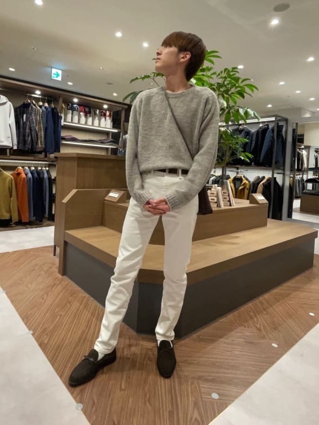 ゆうさんの「TAKEO KIKUCHI｜【Sサイズ～】ストレッチ デニム パンツ」を使ったコーディネート