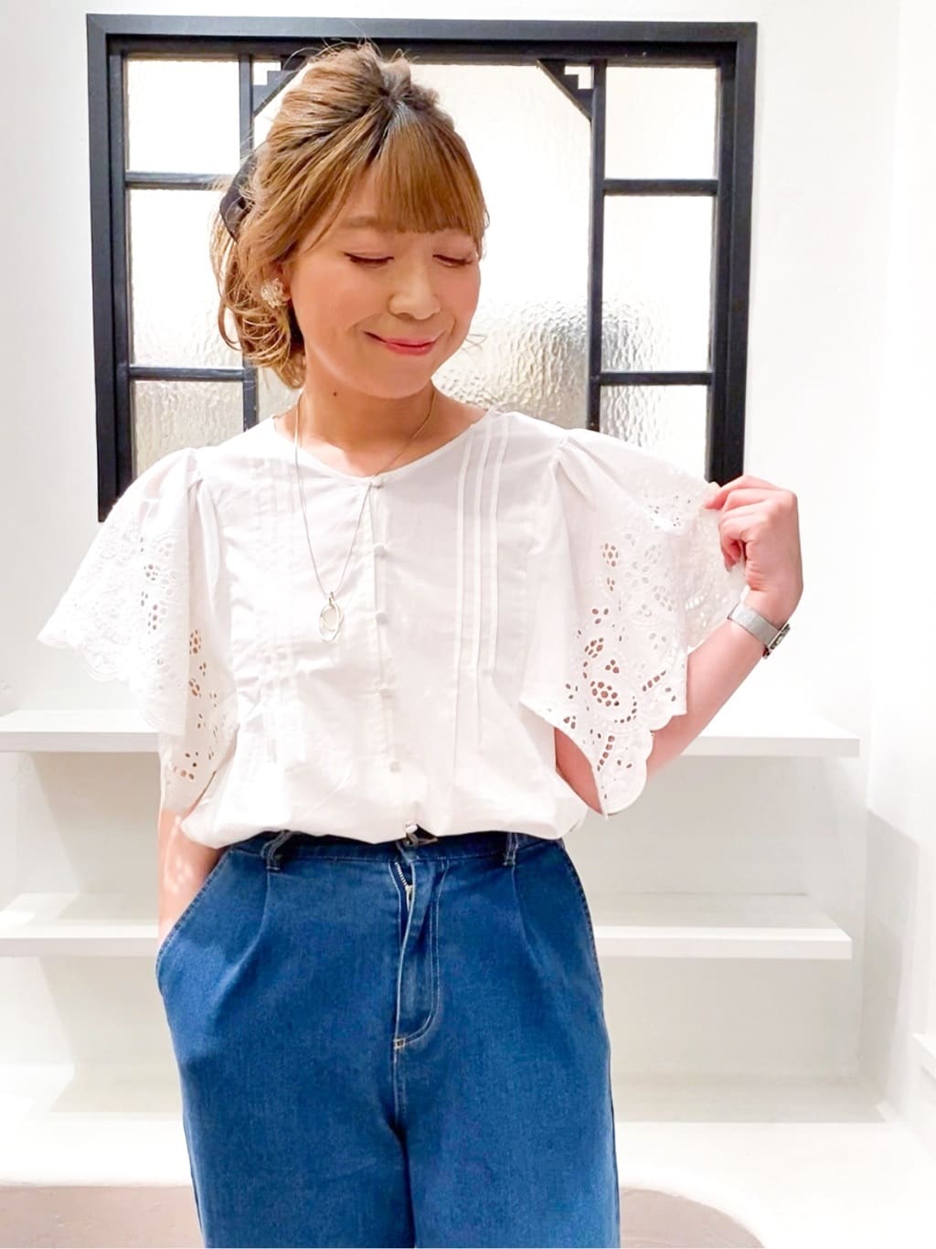 Harukaさんの「grove｜キレイに決まる!脇プリーツジャンドレ」を使ったコーディネート