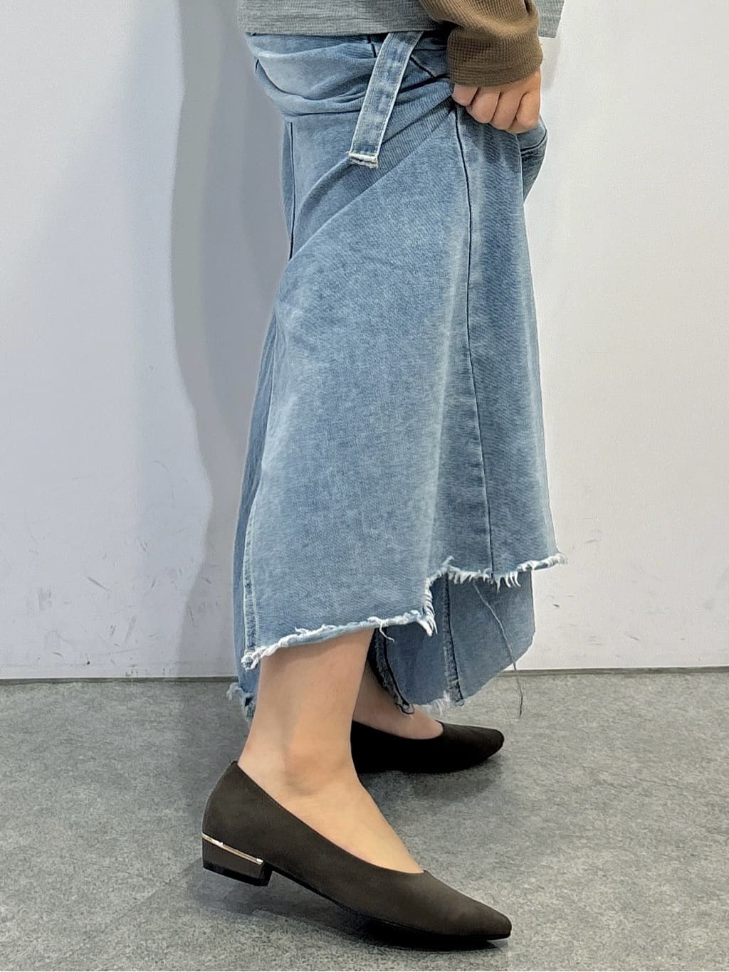 Nonさんの「ESPERANZA｜《定番》晴雨兼用クッションフラットパンプス」を使ったコーディネート