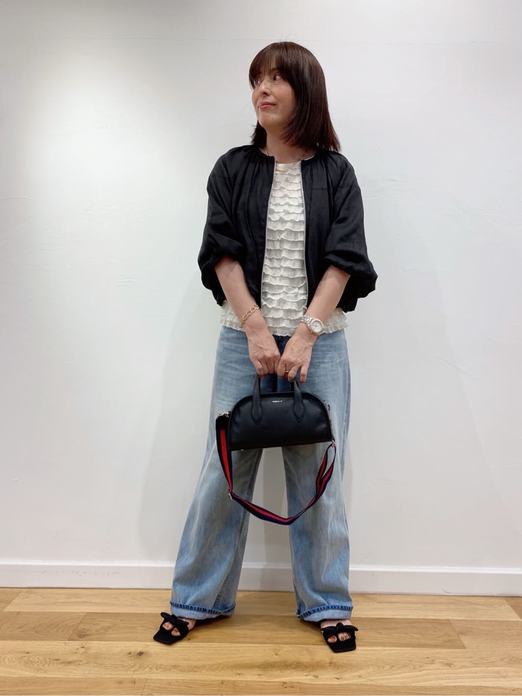 Sawaguchiさんの「DRESSTERIOR｜チェーンブレスレット」を使ったコーディネート