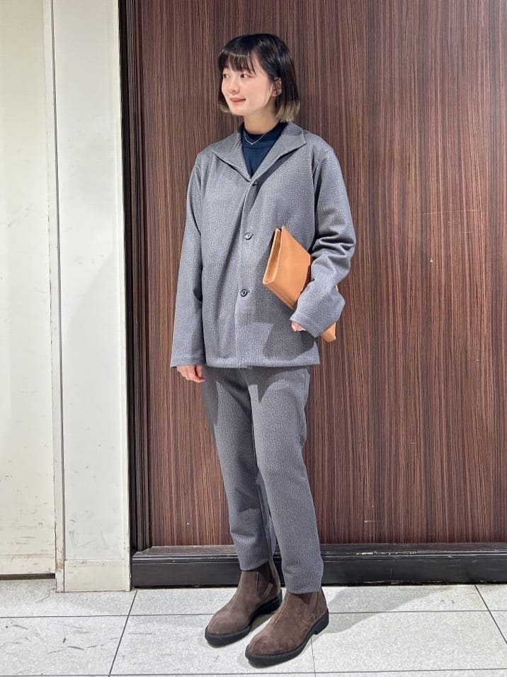 さやさんの「TAKEO KIKUCHI｜【DOWN FABRIC】ダウンファブリック スタンドカラーブルゾン」を使ったコーディネート