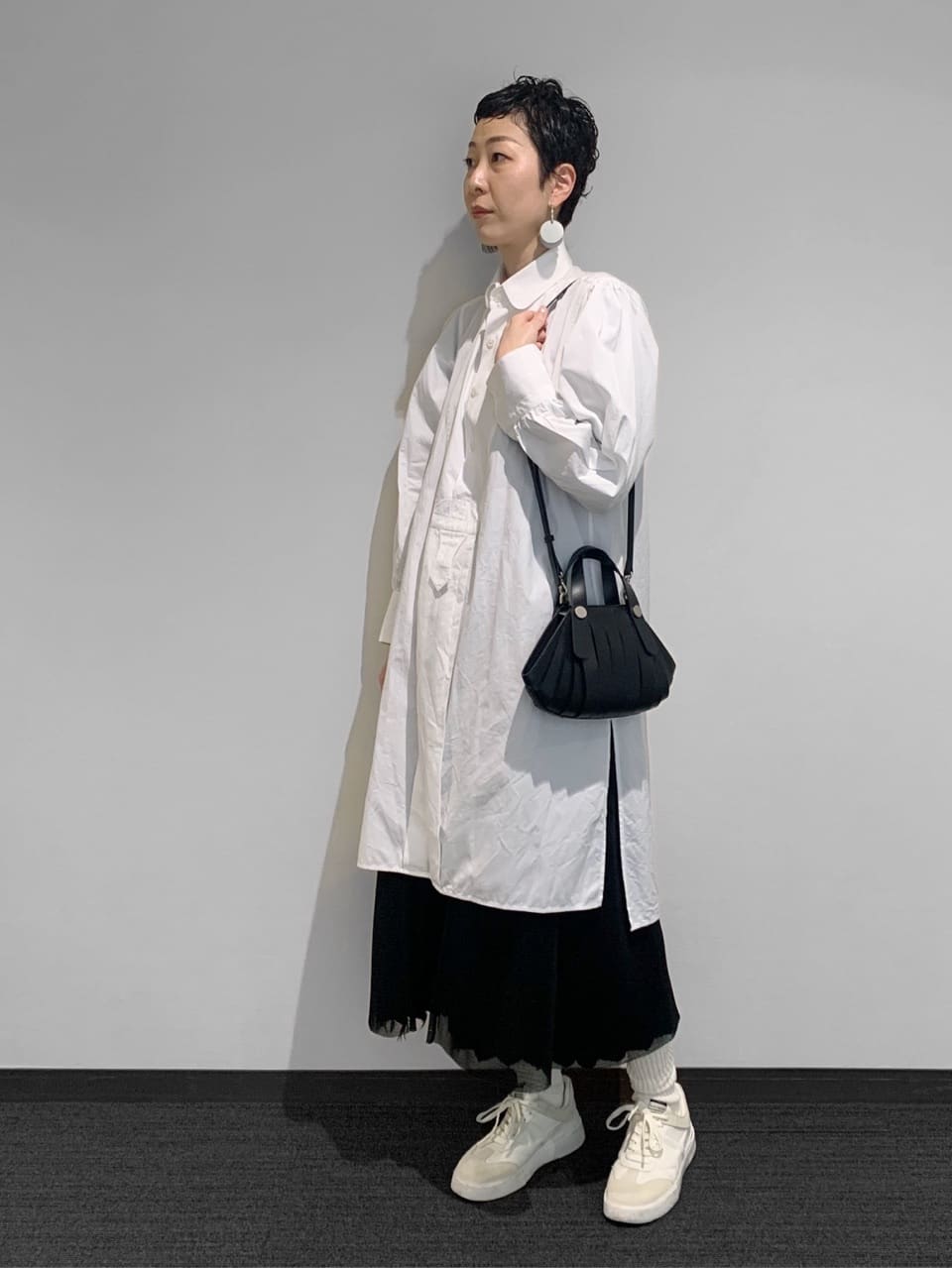 Kさんの「HIROKO HAYASHI｜PEPE CERCHIO（ペペ チェルキオ）イヤリング」を使ったコーディネート