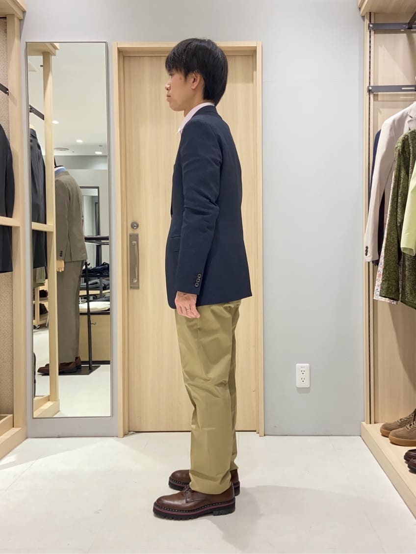 わいずみさんの「TAKEO KIKUCHI｜【オフィスカジュアル対応】ドレス チノパンツ」を使ったコーディネート