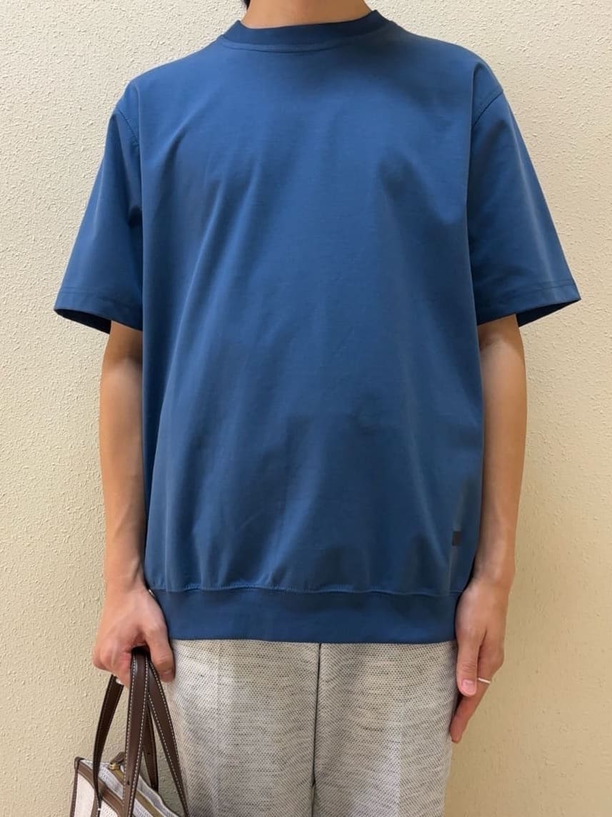 及川さんの「TAKEO KIKUCHI｜【抗菌防臭／5サイズ展開】ハイゲージポンチ Tシャツ」を使ったコーディネート