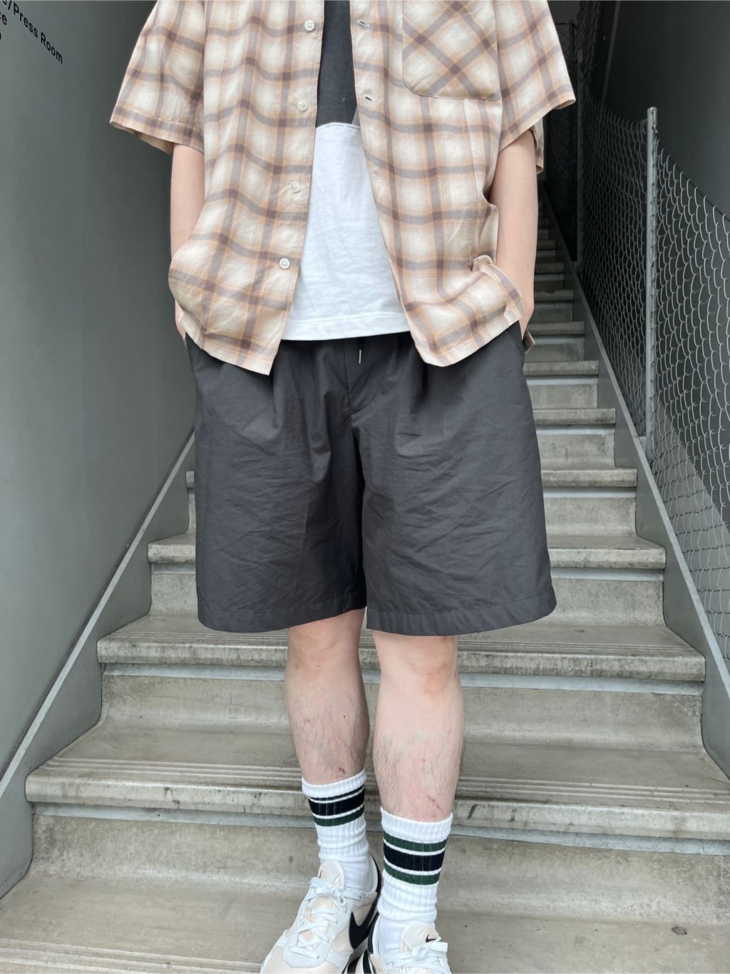Shintaroさんの「TAKEO KIKUCHI｜ラスタウォーカー スポーツソックス」を使ったコーディネート