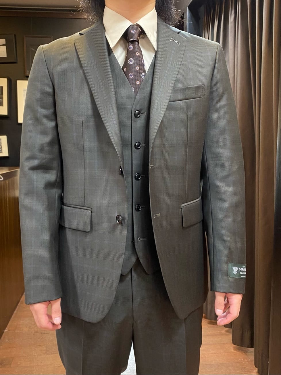 hazuさんの「TAKEO KIKUCHI｜ストレートチップシューズ[ メンズ ビジネス シューズ 結婚式 ]」を使ったコーディネート