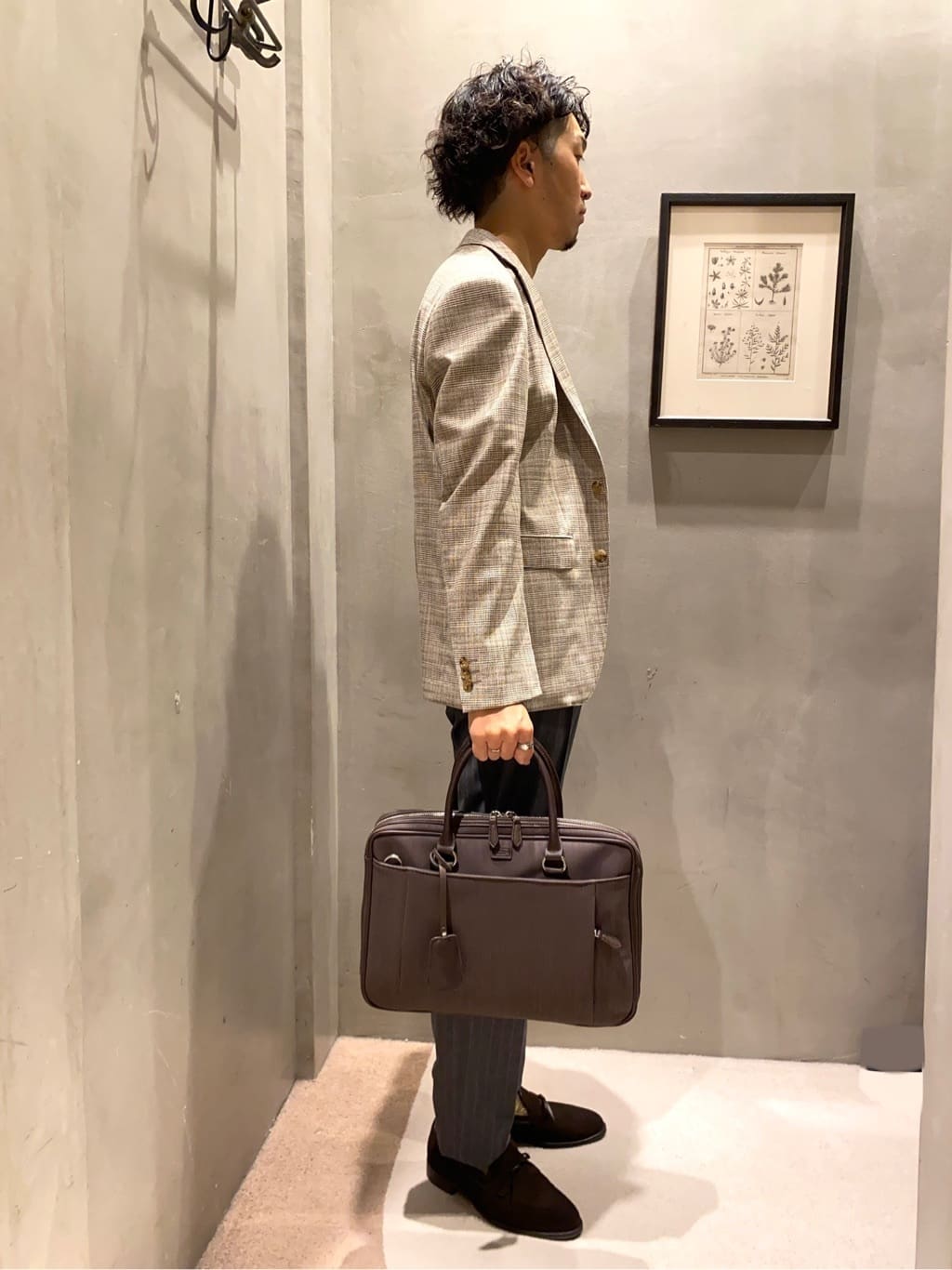 中嶋弘樹さんの「TAKEO KIKUCHI｜レースローファー」を使ったコーディネート