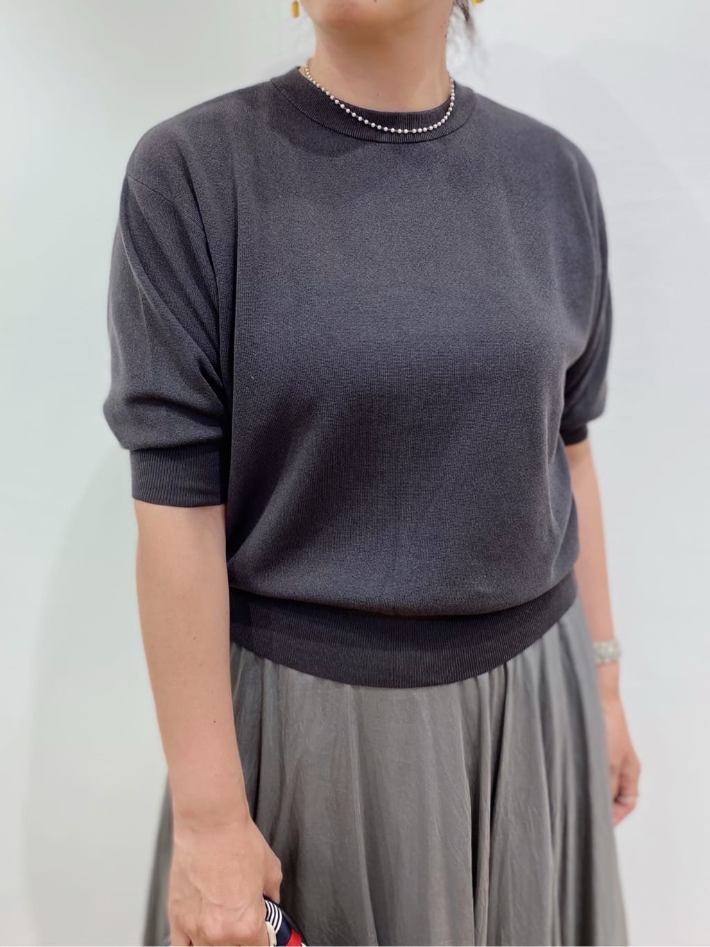 Sawaguchiさんの「DRESSTERIOR｜【STORY11月号掲載】レオパードシルクスカーフ」を使ったコーディネート