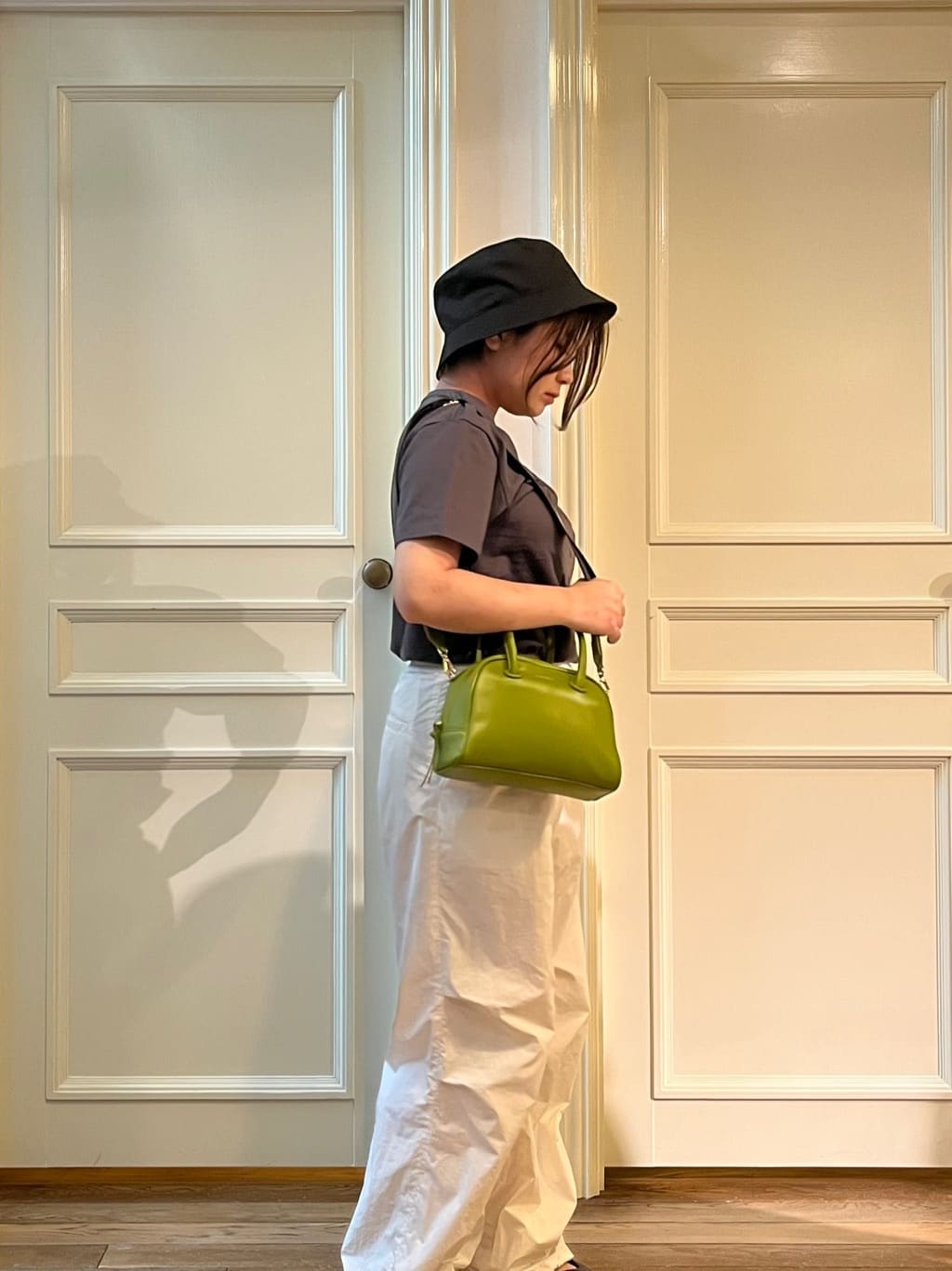 なべちゃんさんの「DRESSTERIOR｜◆【ショルダー/2ＷＡＹ】ミニボストン」を使ったコーディネート