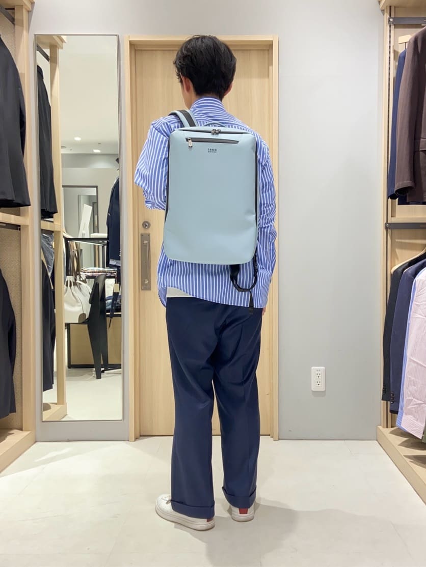 わいずみさんの「TAKEO KIKUCHI｜【抗菌防臭／5サイズ展開】ハイゲージポンチ Tシャツ」を使ったコーディネート