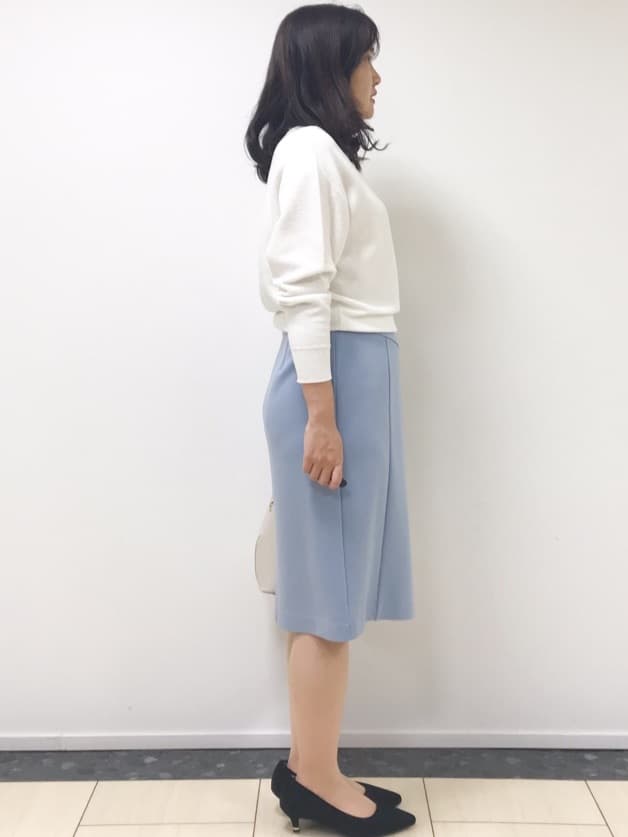 yukinaさんの「COUP DE CHANCE｜【2WAY/通勤/セレモニー】クローチェバッグ」を使ったコーディネート