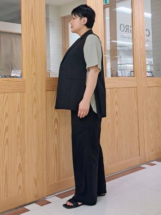 ますこさんの「UNTITLED｜」を使ったコーディネート