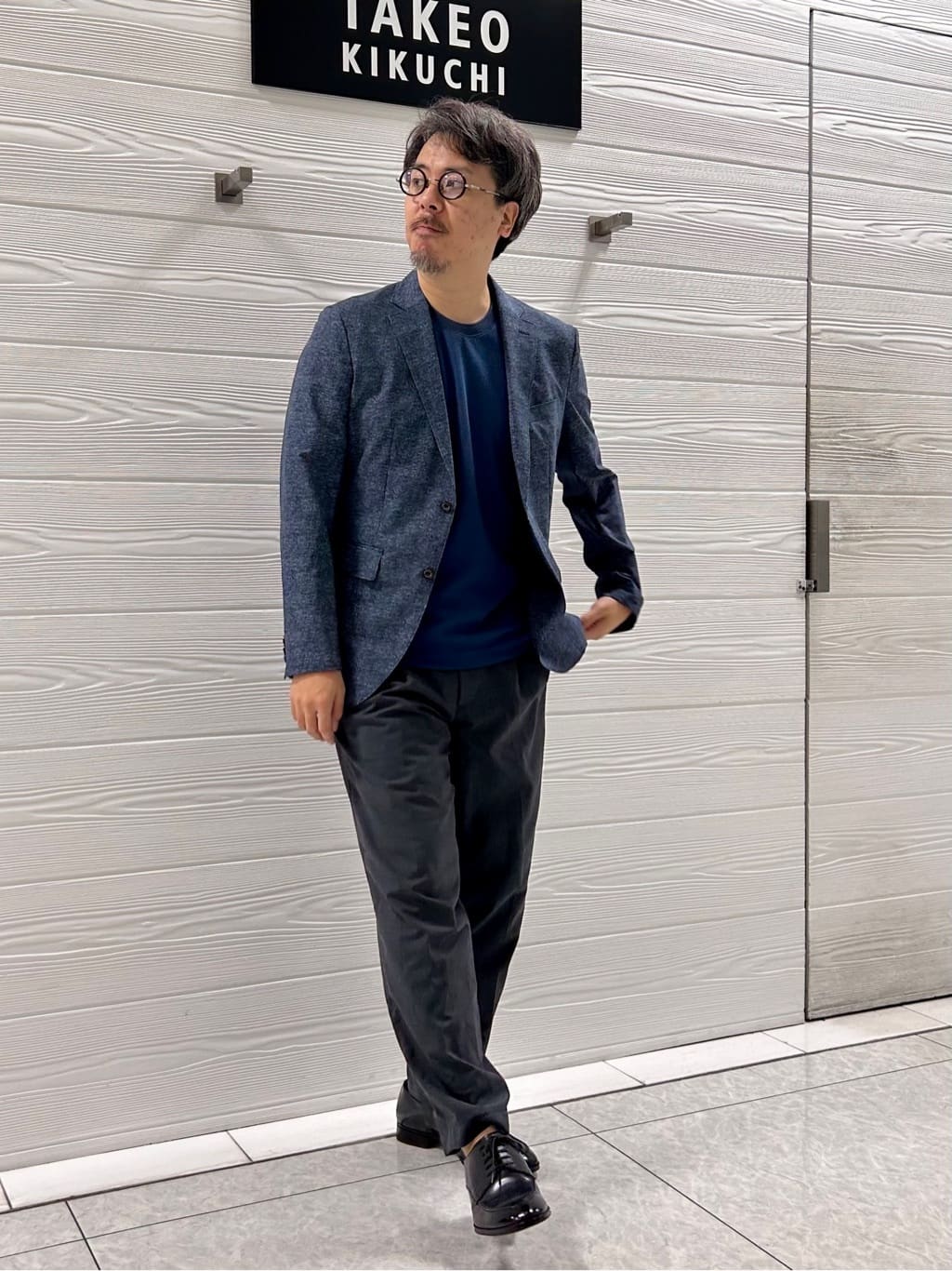 すーさんの「TAKEO KIKUCHI｜日本製 Uチップ ドレスシューズ」を使ったコーディネート
