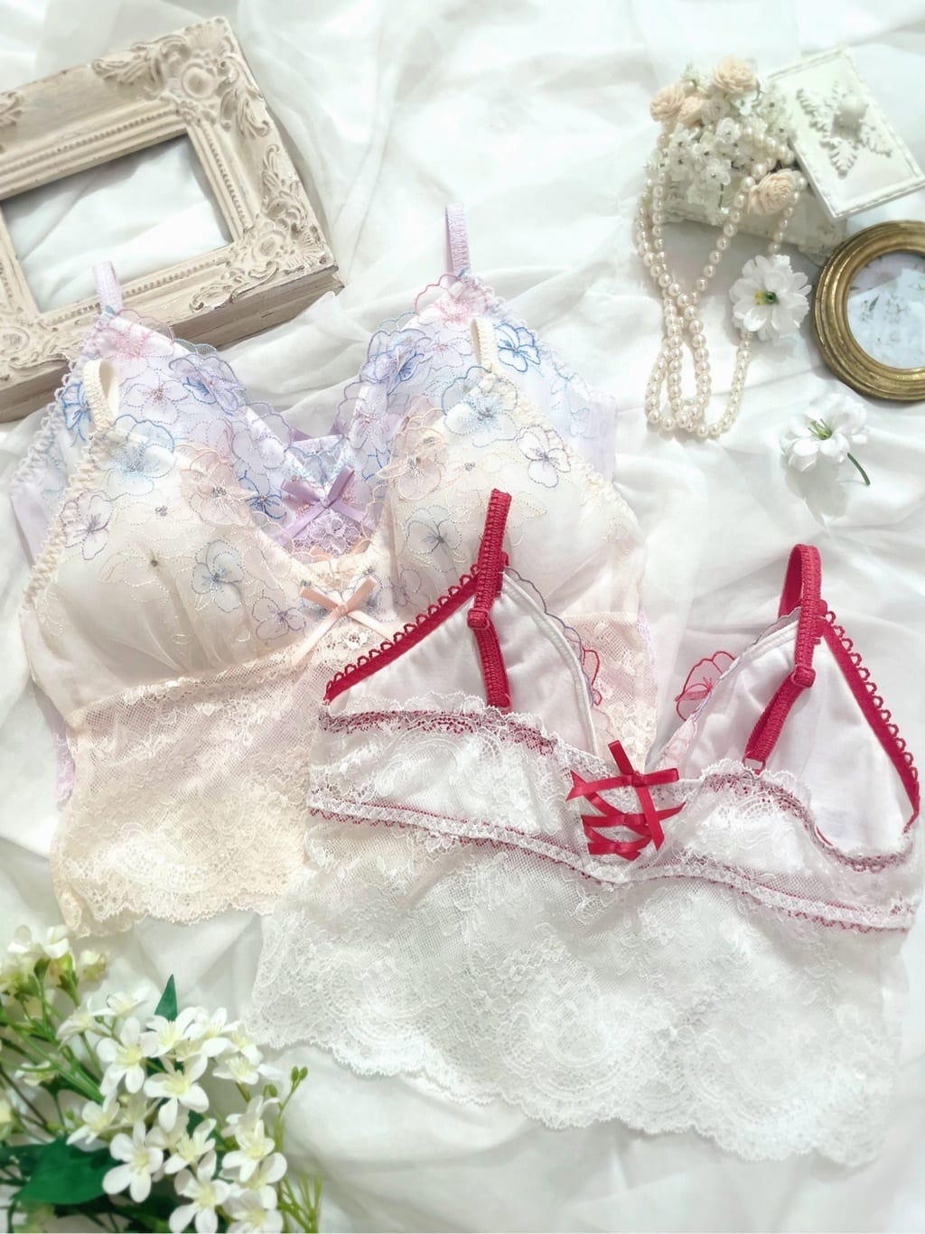 anさんの「Risa Magli｜フィオラ ブラジャー」を使ったコーディネート