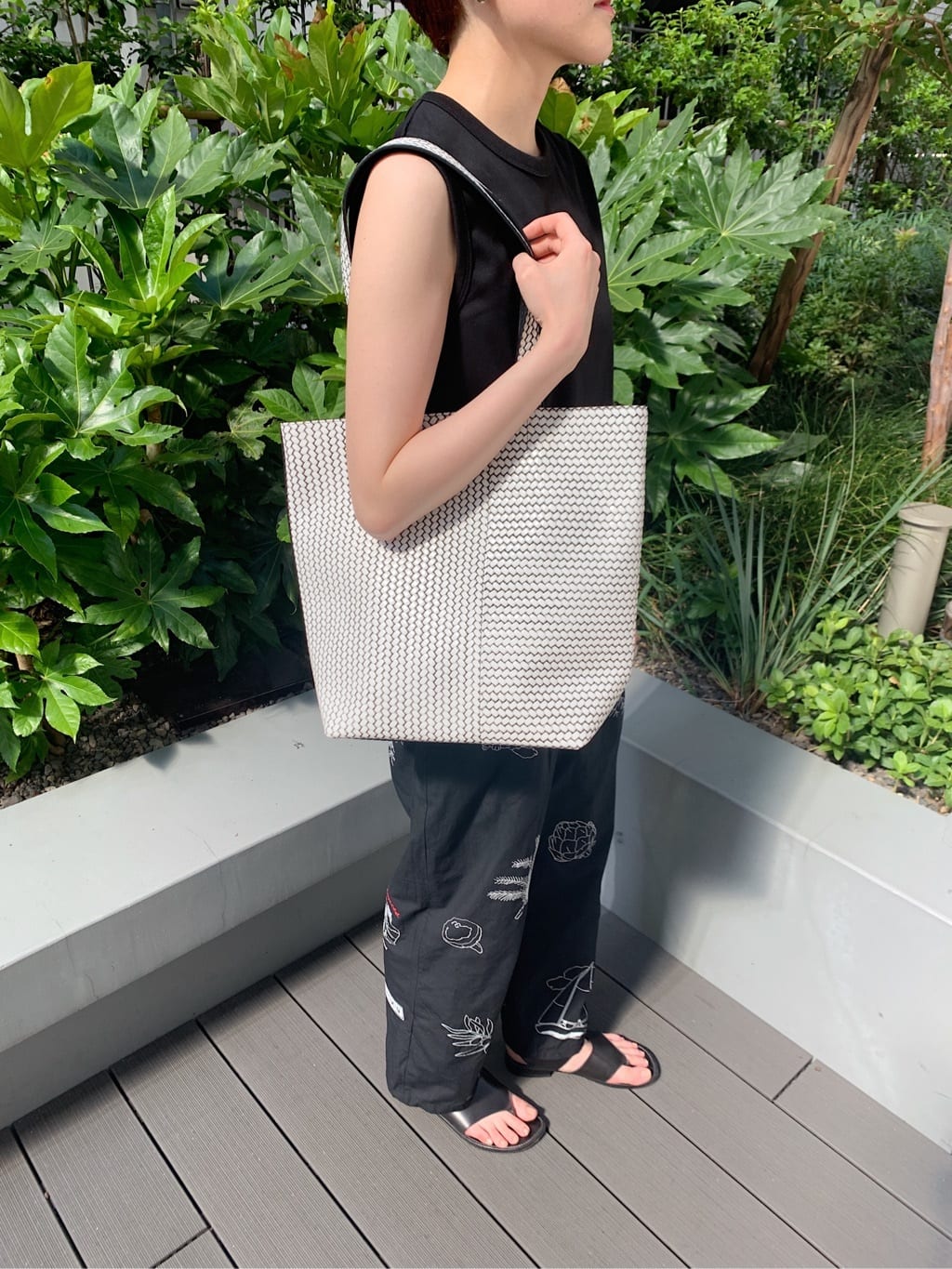Iさんの「HIROKO HAYASHI｜OTTICA（オッティカ）トートバッグM」を使ったコーディネート