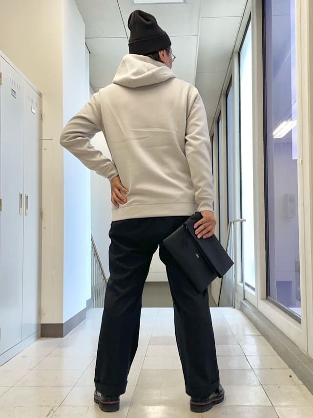 MAKOTO AIさんの「TAKEO KIKUCHI｜【2WAY】ショルダー クラッチバッグ」を使ったコーディネート
