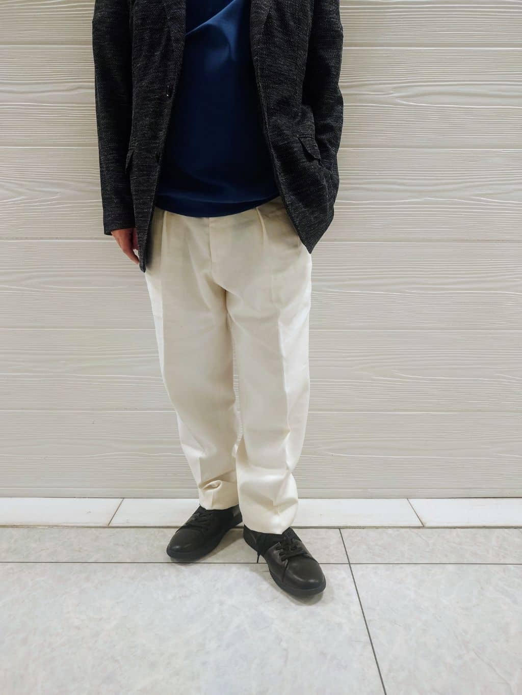 かずさんの「TAKEO KIKUCHI｜【抗菌防臭／5サイズ展開】ハイゲージポンチ Tシャツ」を使ったコーディネート