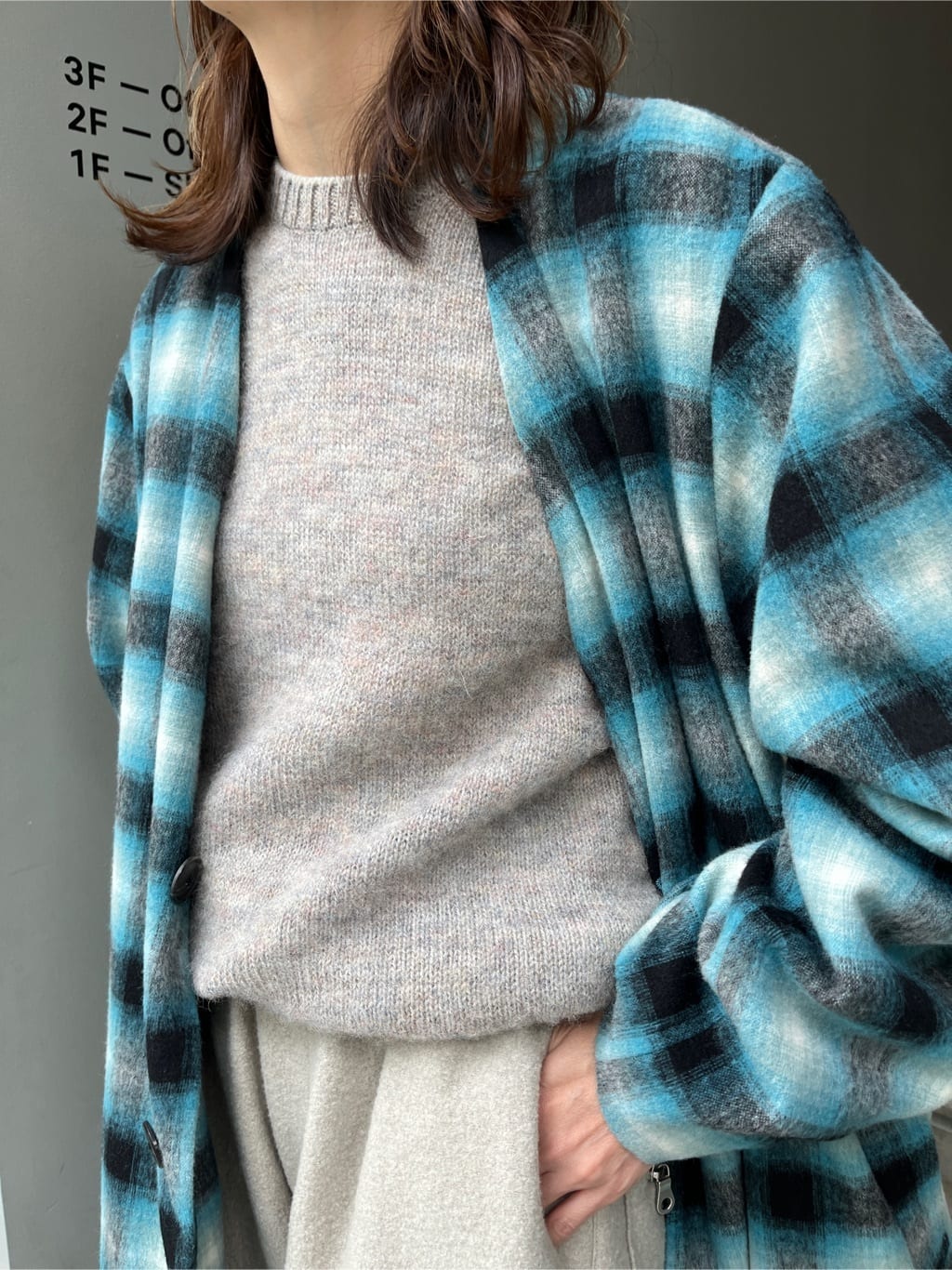 神野（jinno）さんの「TAKEO KIKUCHI｜アンティーク調レザー ラウンドファスナー 長財布」を使ったコーディネート