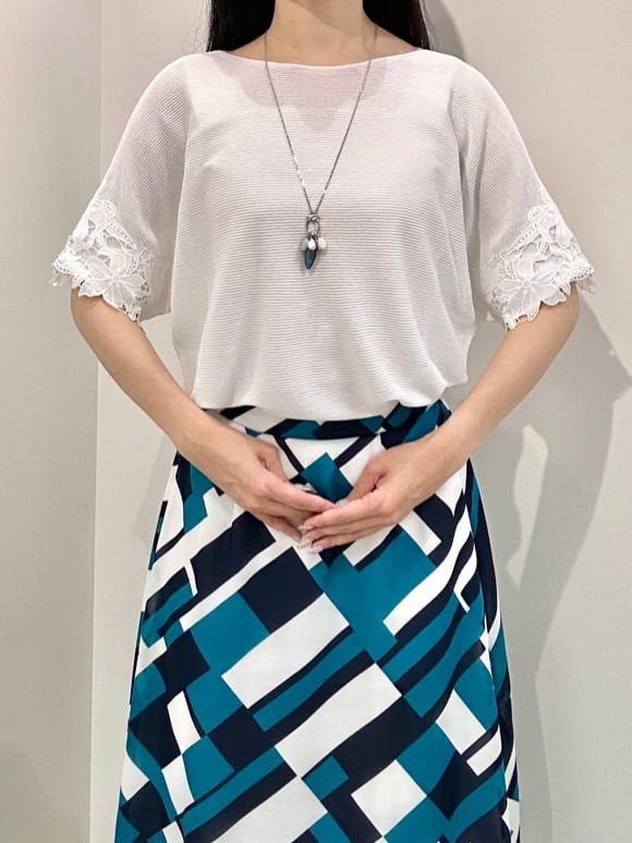 akariさんの「COUP DE CHANCE｜【洗える/日本製】ベアトップ風キャミソール」を使ったコーディネート