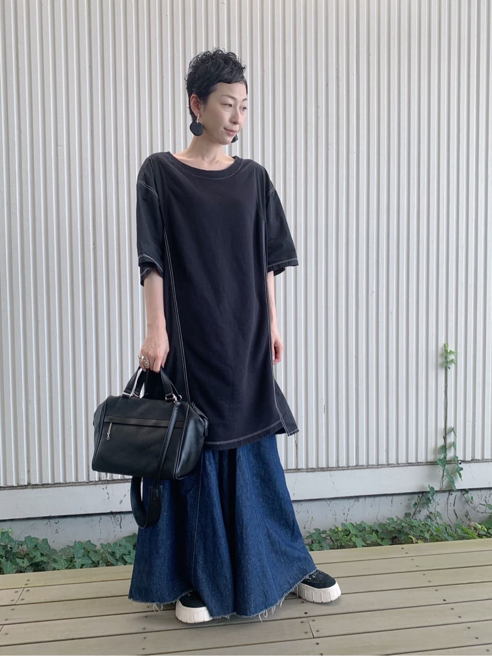 Kさんの「HIROKO HAYASHI｜PEPE CERCHIO（ペペ チェルキオ）イヤリング」を使ったコーディネート