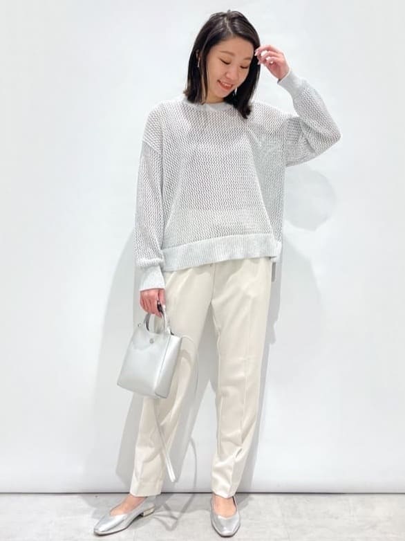 yuka.aさんの「OPAQUE.CLIP｜ワイドストラップキャミソール【洗濯機洗い可】」を使ったコーディネート
