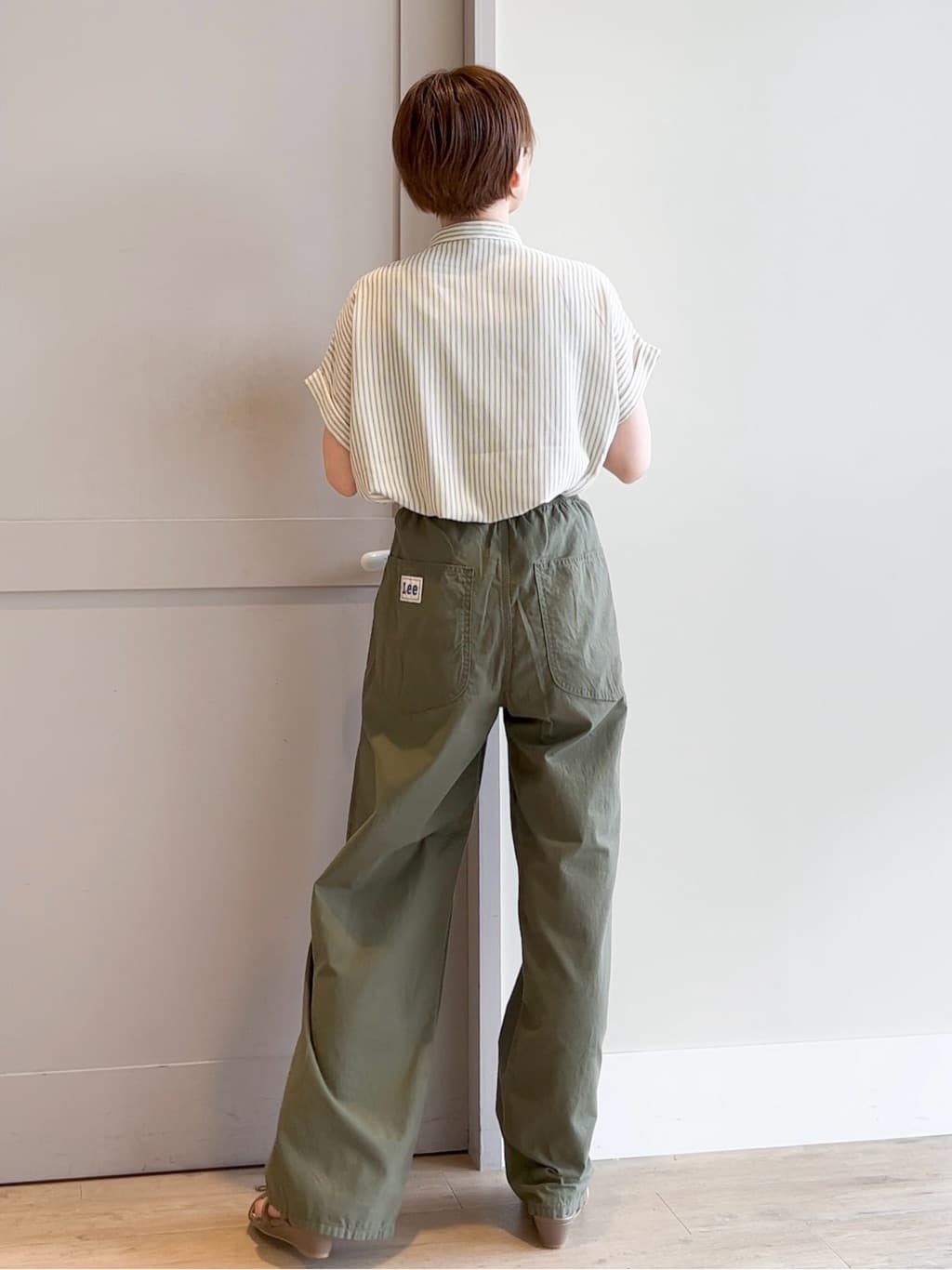 yamakoさんの「grove｜＜Lee&times;grove（別注色あり）＞ PAINTER PANTS」を使ったコーディネート