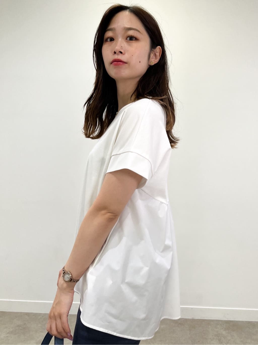 Saekoさんの「COUP DE CHANCE｜【洗える】着流しカーディガン」を使ったコーディネート