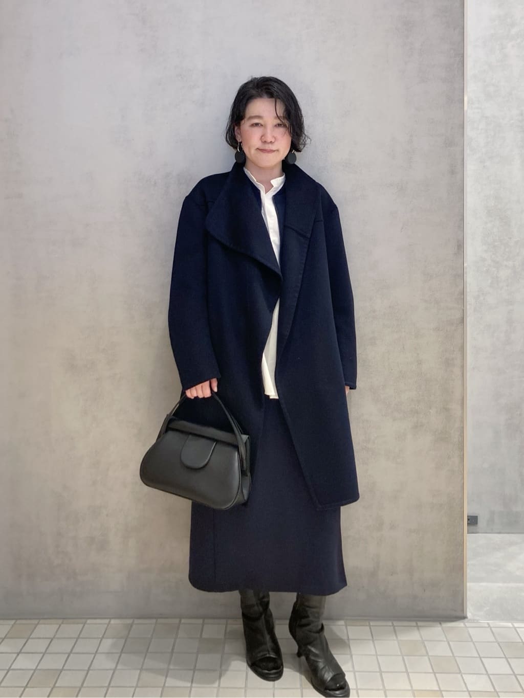 Cさんの「HIROKO HAYASHI｜RONDINE(ロンディネ)ハンドバッグ」を使ったコーディネート