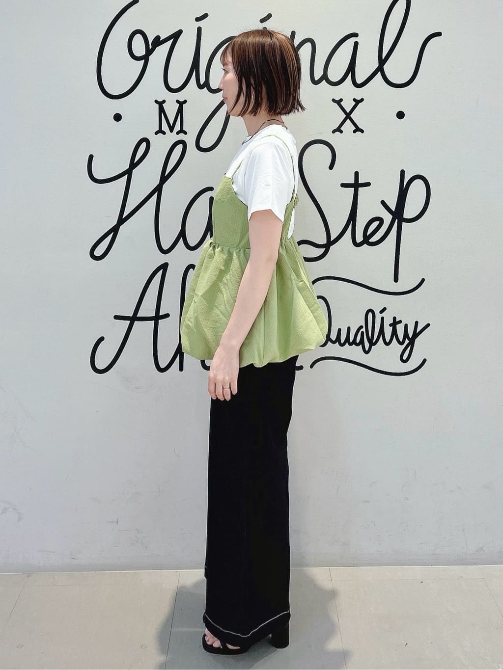 おしらさんさんの「THE SHOP TK｜【美脚/オ―ルシーズン】デニムマリンパンツ/洗濯機OK」を使ったコーディネート