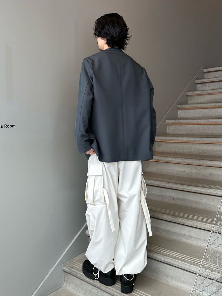 北浦歩大さんの「tk.TAKEO KIKUCHI｜アソートセットアップ」を使ったコーディネート