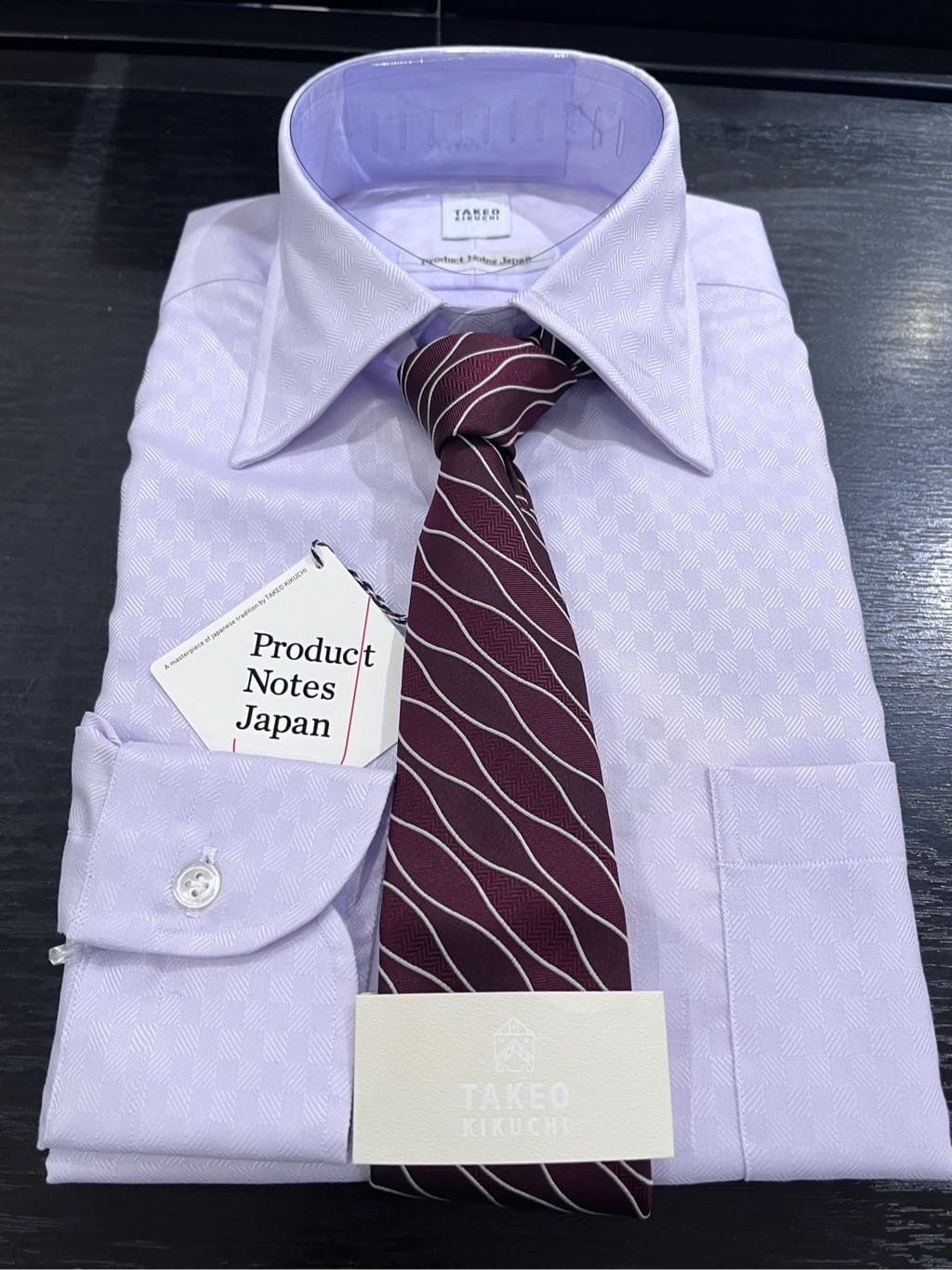 ジュンさんの「TAKEO KIKUCHI｜【Made in JAPAN】市松紋 ドレスシャツ」を使ったコーディネート