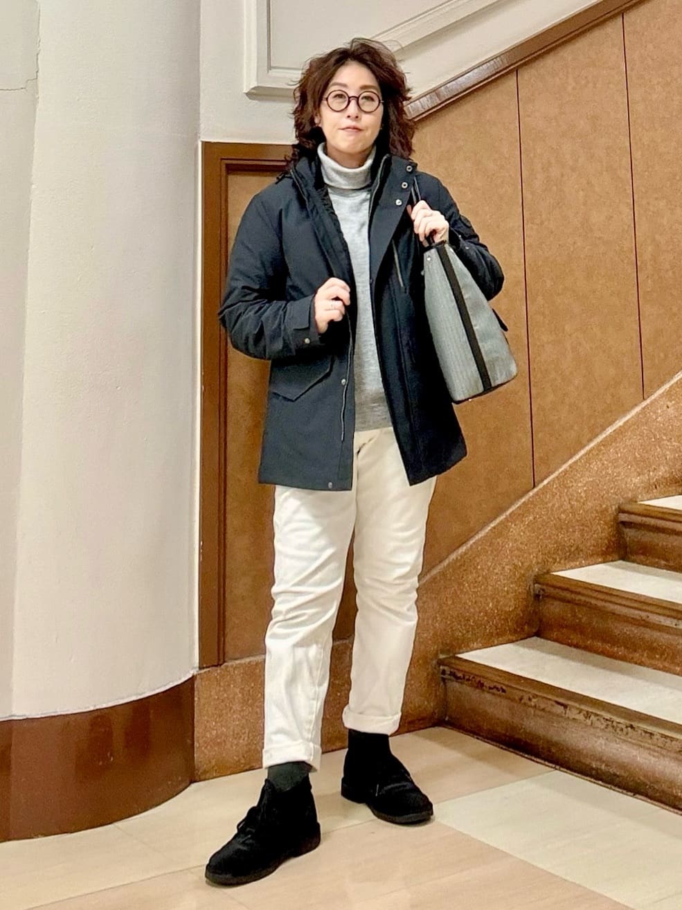 のぐみさんの「TAKEO KIKUCHI｜【Sサイズ～】ストレッチ デニム パンツ」を使ったコーディネート