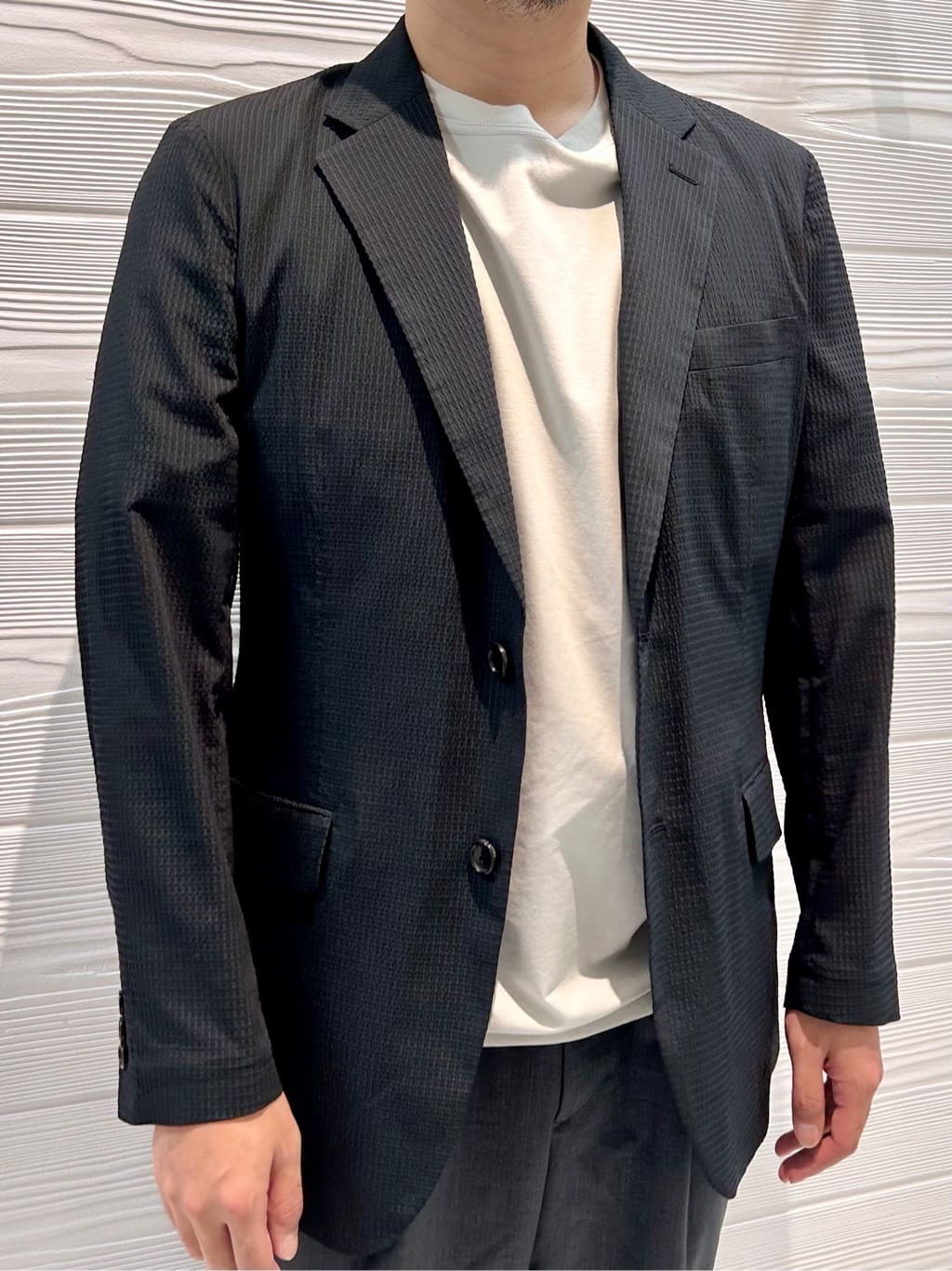 すーさんの「TAKEO KIKUCHI｜【抗菌防臭／5サイズ展開】ハイゲージポンチ Tシャツ」を使ったコーディネート