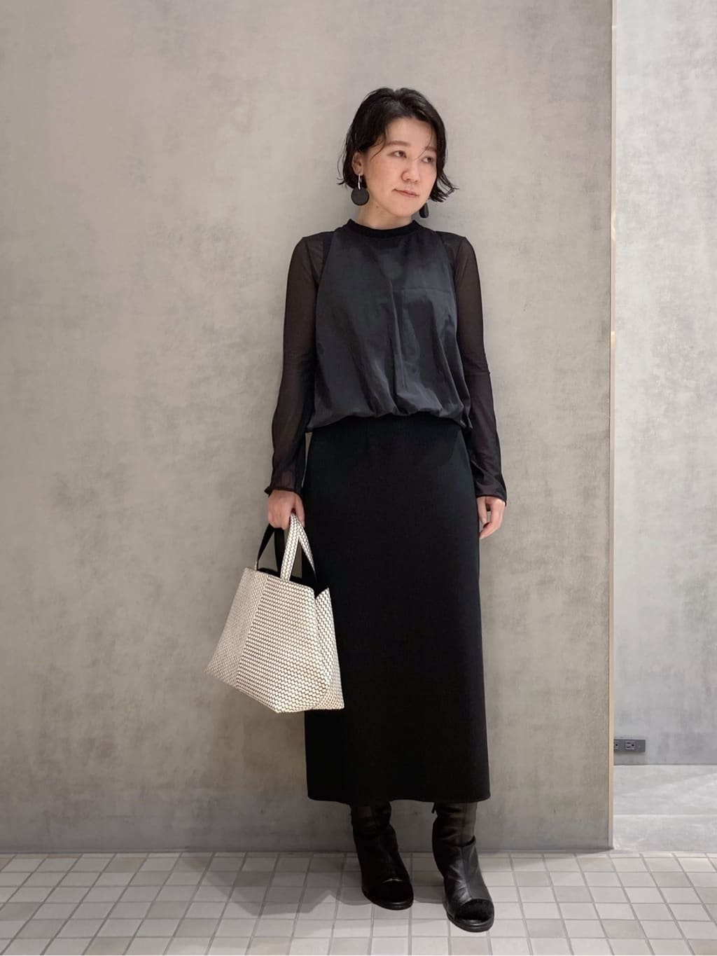 Cさんの「HIROKO HAYASHI｜OTTICA（オッティカ）ハンドトートバッグS」を使ったコーディネート